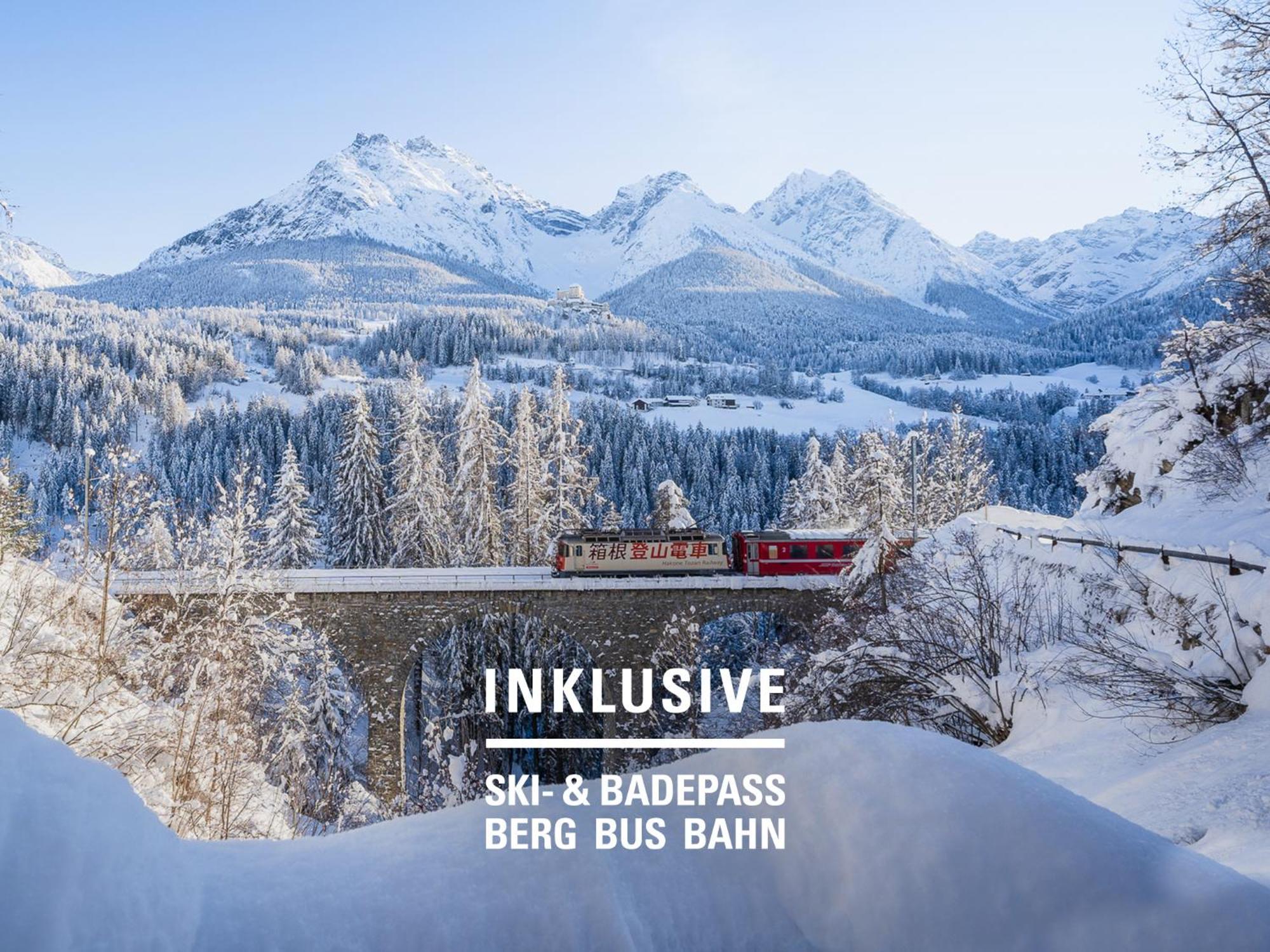 Badehotel Belvair Scuol Exterior foto